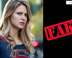 Supergirl (Melissa Benoist) protests panty theft, somehow has an accent (silly JOI)